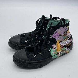 Converse All Star Chuck Taylor Shoes Psychedelic Youth Size 1 Unisex